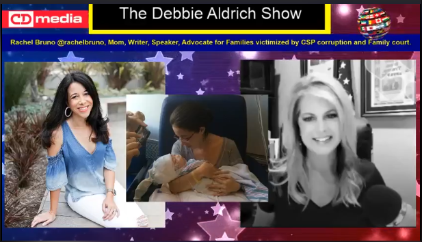 Debbie Aldrich – Creative Destruction Media. Video interviews with Author, Speaker, Advocate Rachel Bruno.