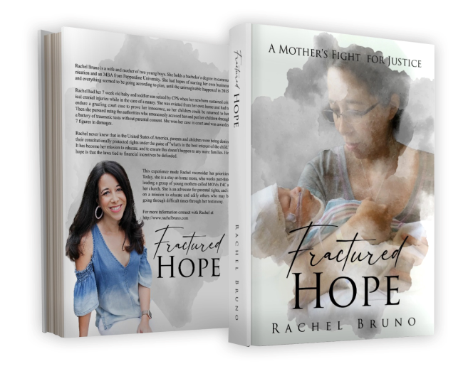Book - Fractured Hope: A Mother's Fight for Justice - Rachel Bruno - Author, Speaker, Advocate